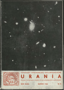 u RAN l A - Urania - Postępy Astronomii