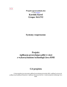 Projekt-sprawozdanie - KarolakKarol-projekt - sq2wkh
