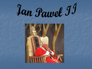 Prezentacja - Jan Paweł II