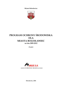 Tekst wersja robocza - Gmina Miejska Bolesławiec