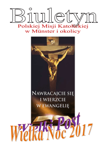 Biuletyn Wielkanocny 2017 - Polska Misja Katolicka Münster