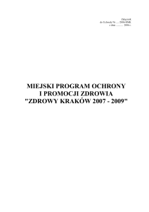 wprowadzenie - Biuletyn Informacji Publicznej Miasta Krakowa