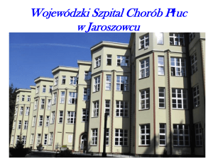 Wojewódzki Szpital Chorób P*uc w Jaroszowcu