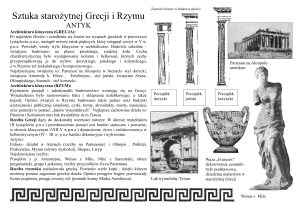 Sztuka starożytnej Grecji i Rzymu