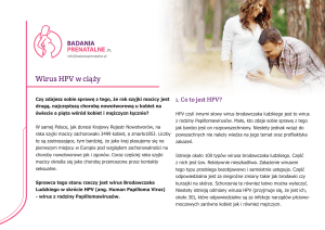 Wirus HPV w ciąży - Badaniaprenatalne.pl
