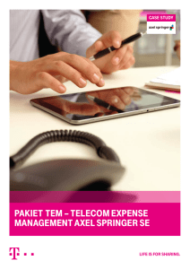 pakiet tem – telecom expense management axel - Biznes T