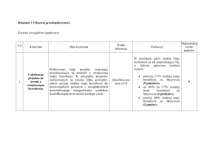Wykaz kryteriów szczegółowych (punktowych) (2013-05-27)