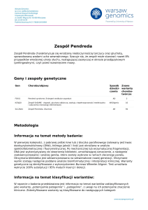 Zespół Pendreda - Warsaw Genomics