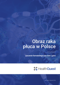 Obraz raka płuca w Polsce