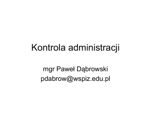 Instytucje „ochrony praw” w Polsce