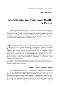 Kościoły pw. św. Stanisława Kostki w Polsce