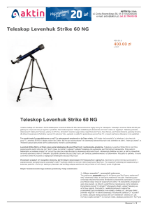 Teleskop Levenhuk Strike 60 NG