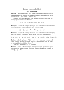 Zadania domowe z logiki #1 na 9 października Zadanie 1. Formuła
