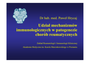 III rok WL - Zakład Reumatologii i Immunologii Klinicznej