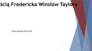 Frederick Winslow Taylor System
