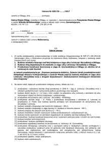 Umowa Nr - Urząd Miasta w Elblągu