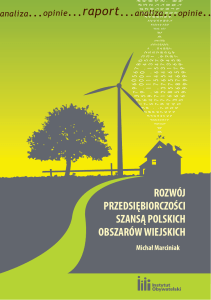 rozwój przedsiębiorczości szansą polskich obszarów wiejskich