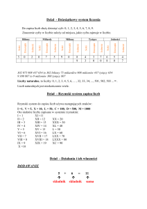 Dział - Dziesiątkowy system liczenia Do zapisu liczb służy dziesięć