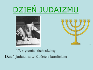 dzień judaizmu - Oblicza Dialogu