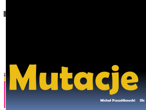 Mutacje
