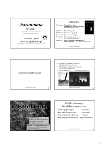 Astronomia KOSMOLOGIA