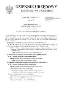 Uchwała Nr XIV/97/2015 z dnia 25 listopada 2015 r.