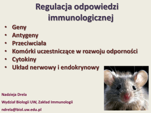 Regulacja odpowiedzi immunologicznej