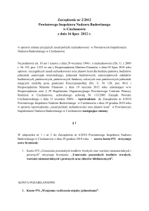 Zarządzenie nr 11/2012 - Powiatowy Inspektorat Nadzoru