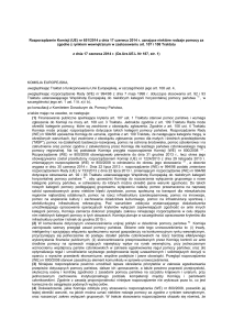 Rozporządzenie Komisji (UE) nr 651/2014 z dnia 17