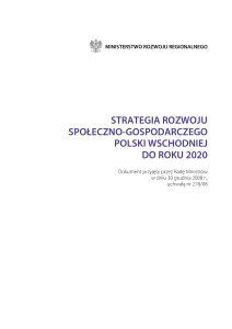 strategia rozwoju społeczno-gospodarczego polski