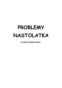 PROBLEMY NASTOLATKA