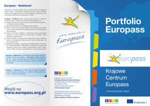 Portfolio Europass