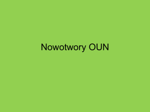 Nowotwory OUN