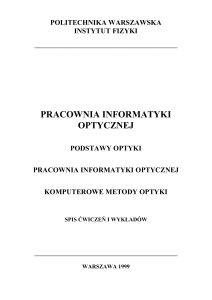 Dokument Word - Politechnika Warszawska