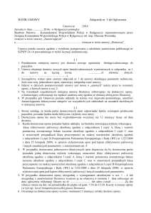 wzór umowy - Policja Kujawsko