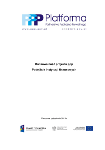 2013-10-07_RAPORT - Bankowalnosc projektu ppp