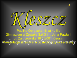 Kleszcze - zsgarwolin.pl