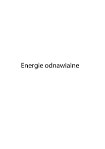 Energie odnawialne - Politechnika Lubelska
