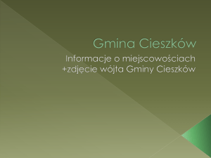 Gmina Cieszków - Edukacja Barycz