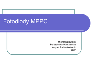 Fotodiody MPPC
