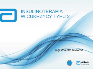 insulinoterapia dla pacjentów z cukrzyca typu 2