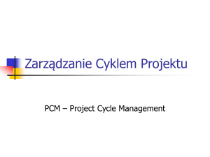 Zarządzanie Cyklem Projektu