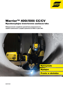 Warrior™ 400i/500i CC/CV