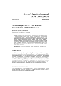 pdf pl - Journal of Agribusiness and Rural Development