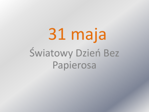 31 maja - zsgarwolin.pl