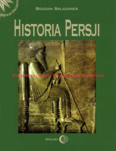 Historia Persji. Tom I - Ebooki - Wydawnictwo Akademickie DIALOG