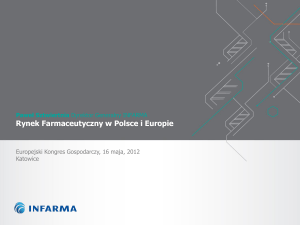 Polski rynek farmaceutyczny na tle Europy