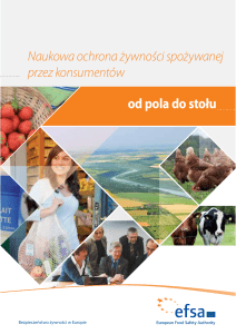 od pola do stołu - European Food Safety Authority