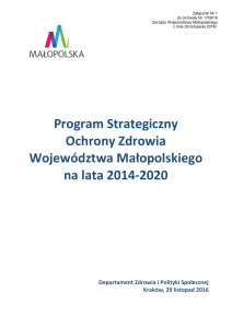 Projekt - Urząd Marszałkowski Województwa Małopolskiego