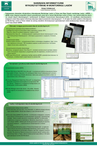 narzędzia informatyczne wykorzystywane w monitoringu lasów